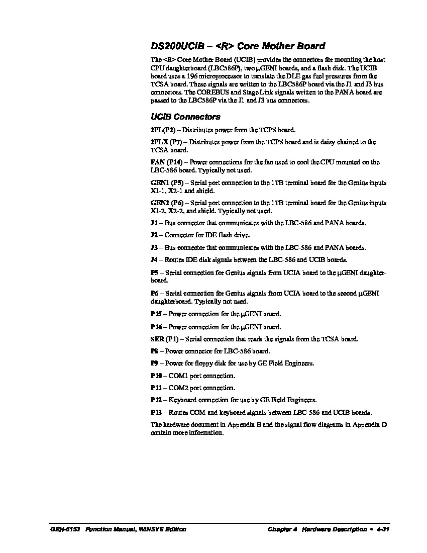 First Page Image of DS200UCIBG1AAA Data Sheet GEH-6153.pdf